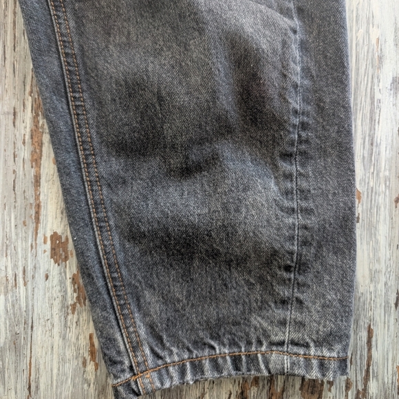 Frank and Oak Linda Balloon Fit Medium Grey Jeans Women's 28 - Picture 4 of 10